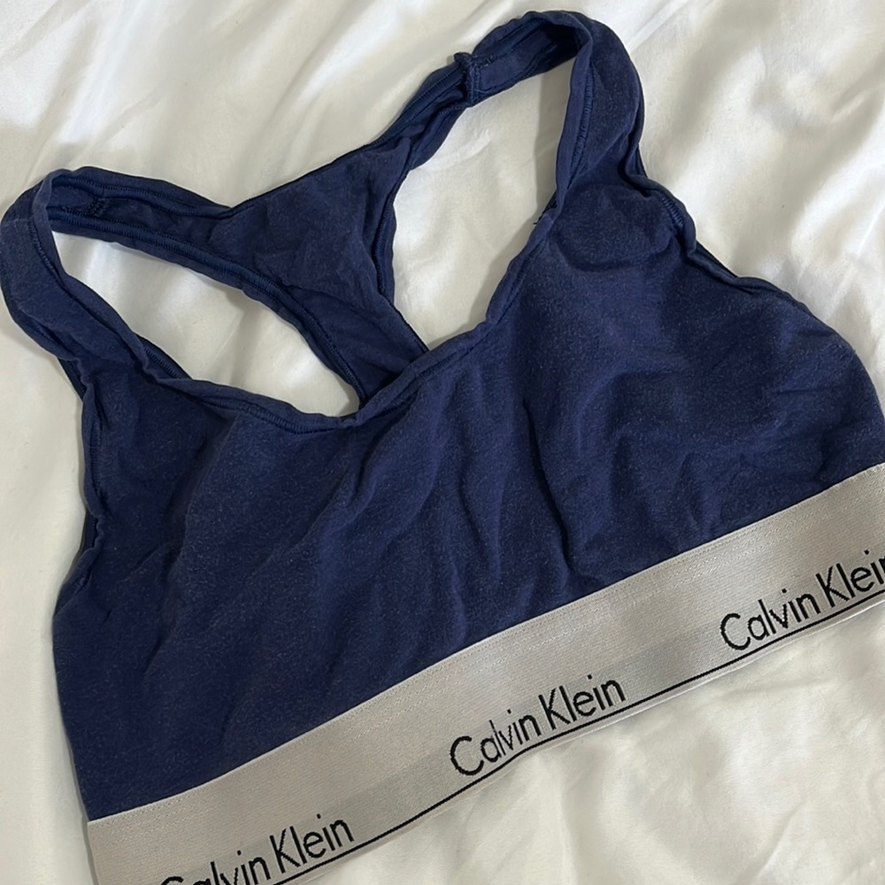 CK sports bra